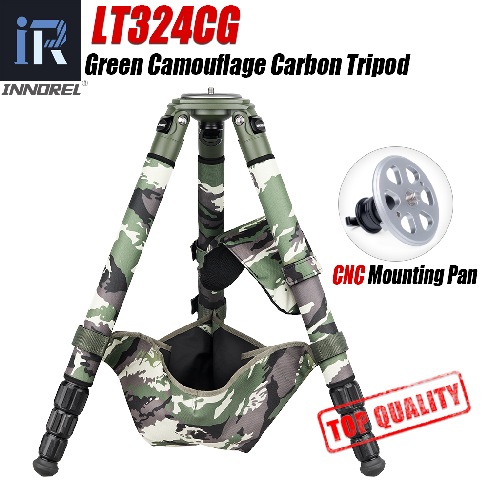 Heavy Equipment Video - Innorel lt324cg camuflagem tripé de fibra