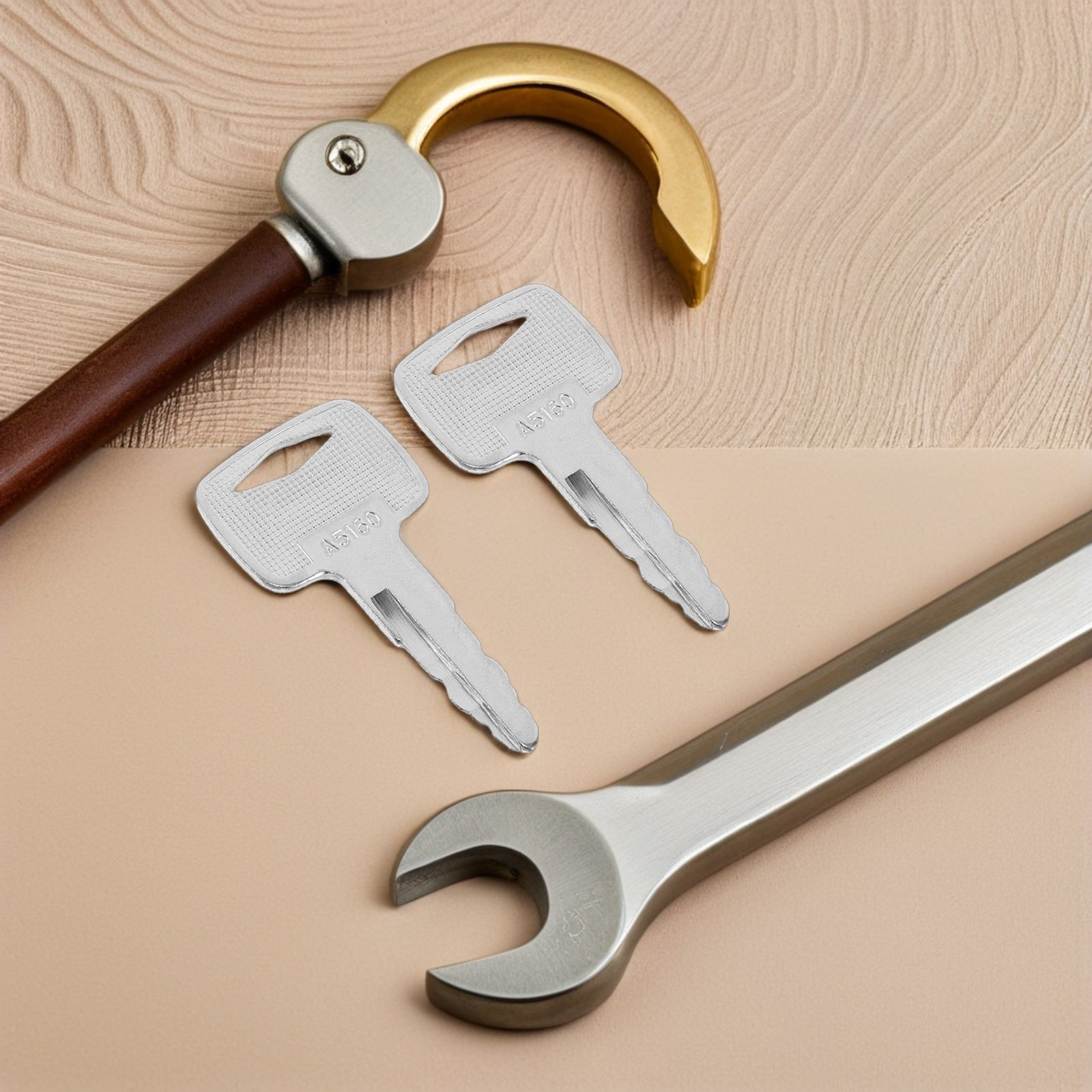Heavy Equipment Keys - Conjunto de 10 Chaves de Ignição