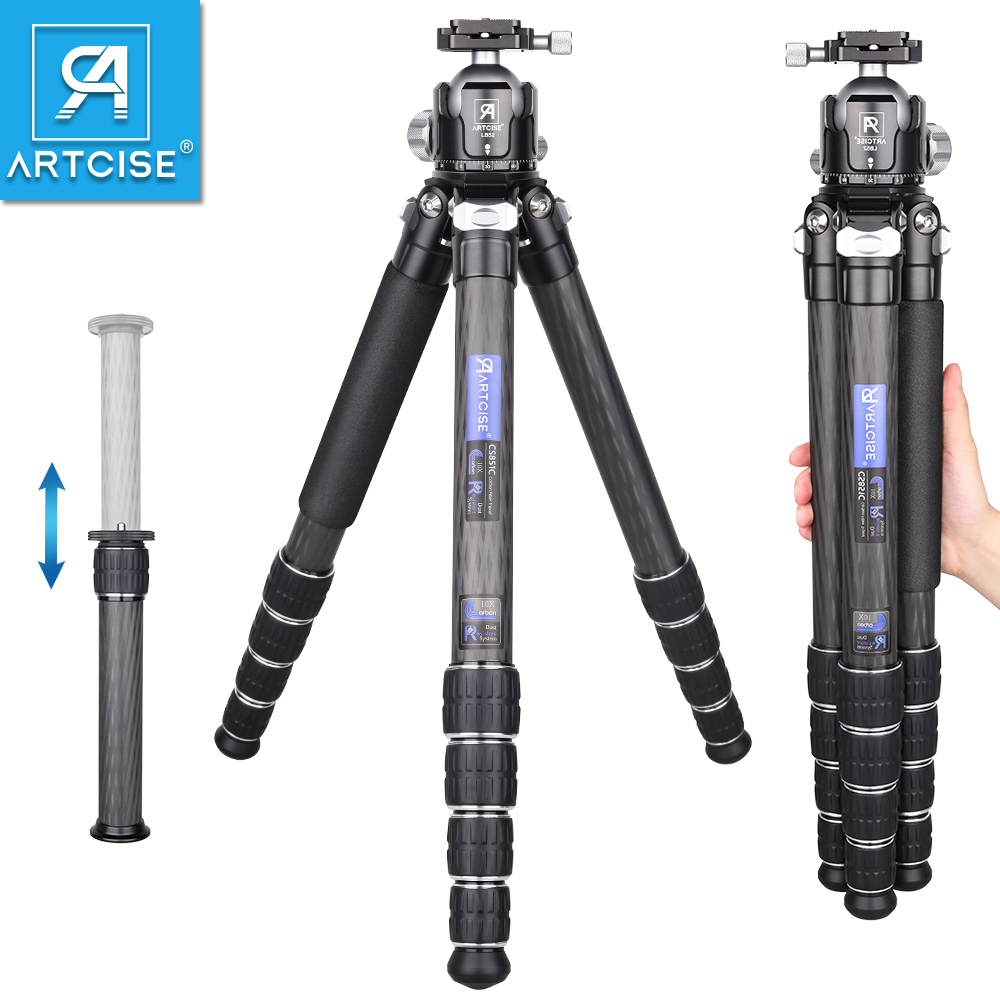Heavy Equipment Video - ARTCISE CS851C Tripé profissional de fibra