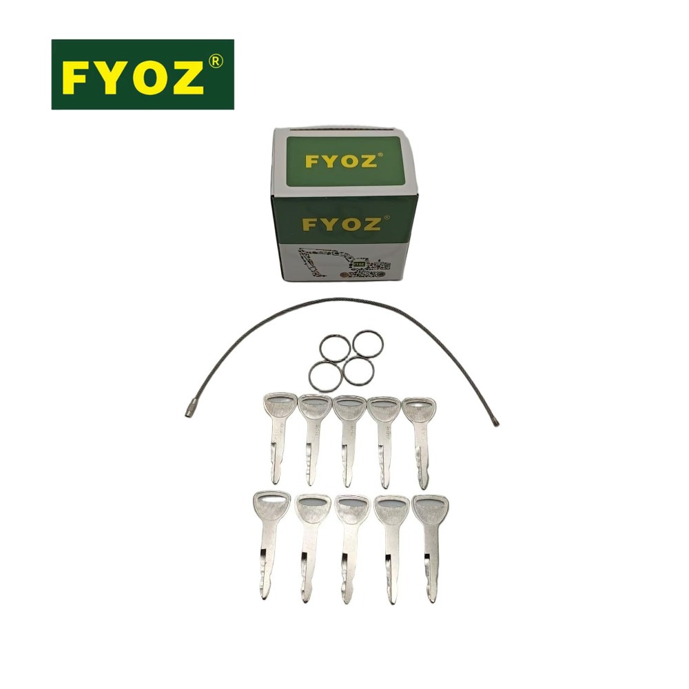 10 Peças Chave A62597 57591-23 - Heavy Equipment Keys avaliação e preço