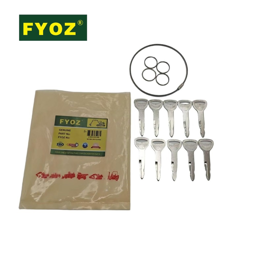 10 Peças Chave A62597 57591-23 - Heavy Equipment Keys avaliação e preço