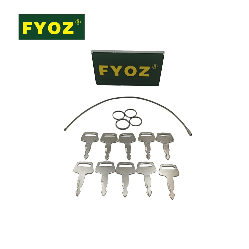 Pacote com 10 Chaves de Igniçã - Heavy Equipment Keys avaliação e preço