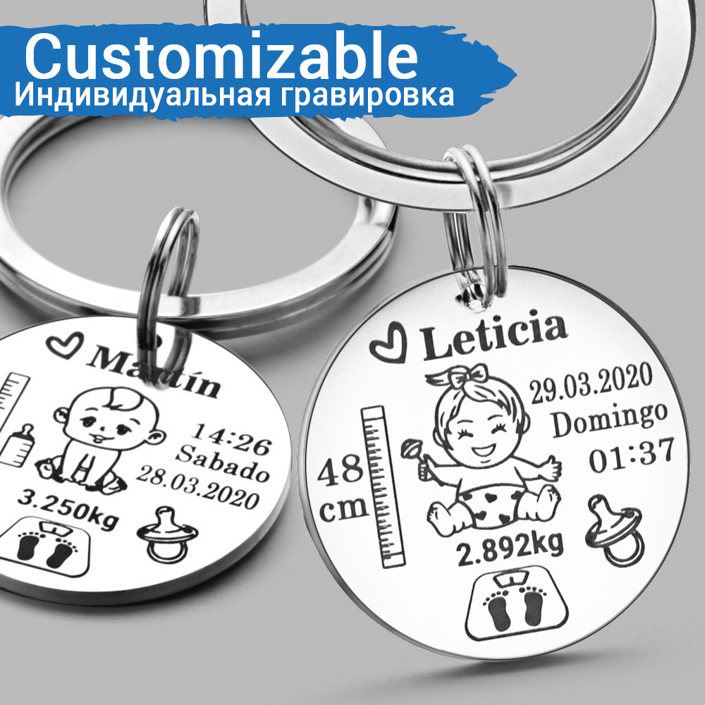 Personalizado chaveiro do bebê - Heavy Equipment Keys avaliação e preço