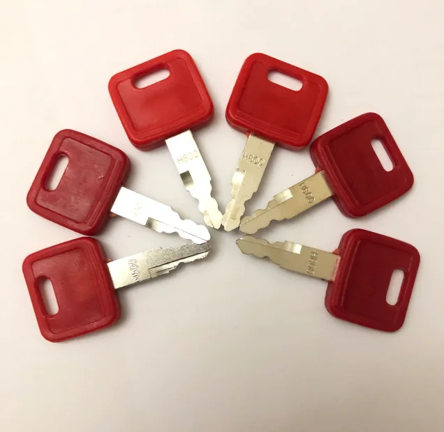 6 peças de chave de ignição de - Heavy Equipment Keys avaliação e preço